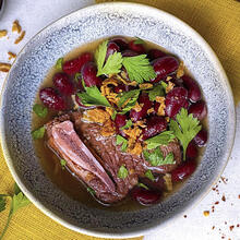 Indonesian Rib Soup with Red Beans